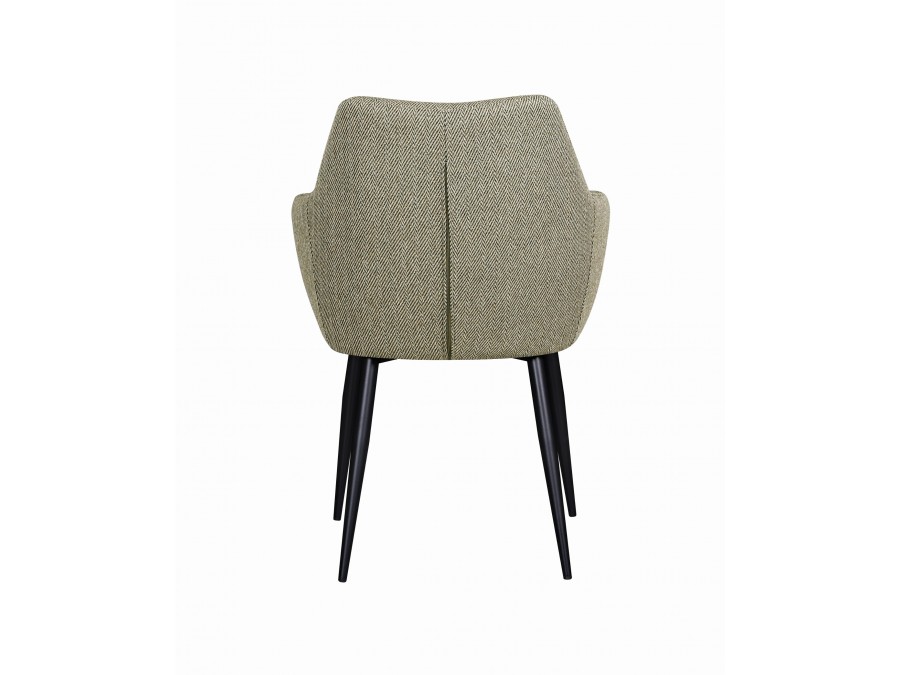 Стул обеденный Katys оливково-бежевый елочка 2 шт.