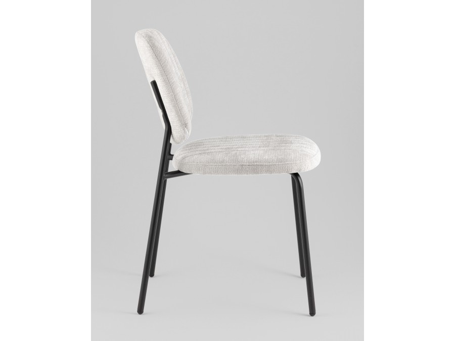 Стул обеденный Patrys светло-серый шенилл