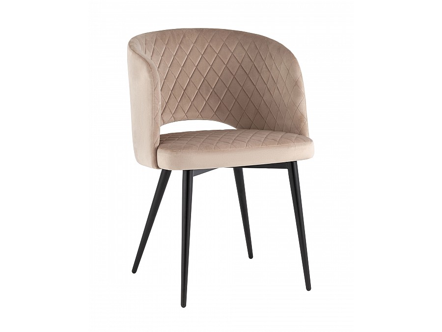 Стул-кресло Дарелл велюр бежевый