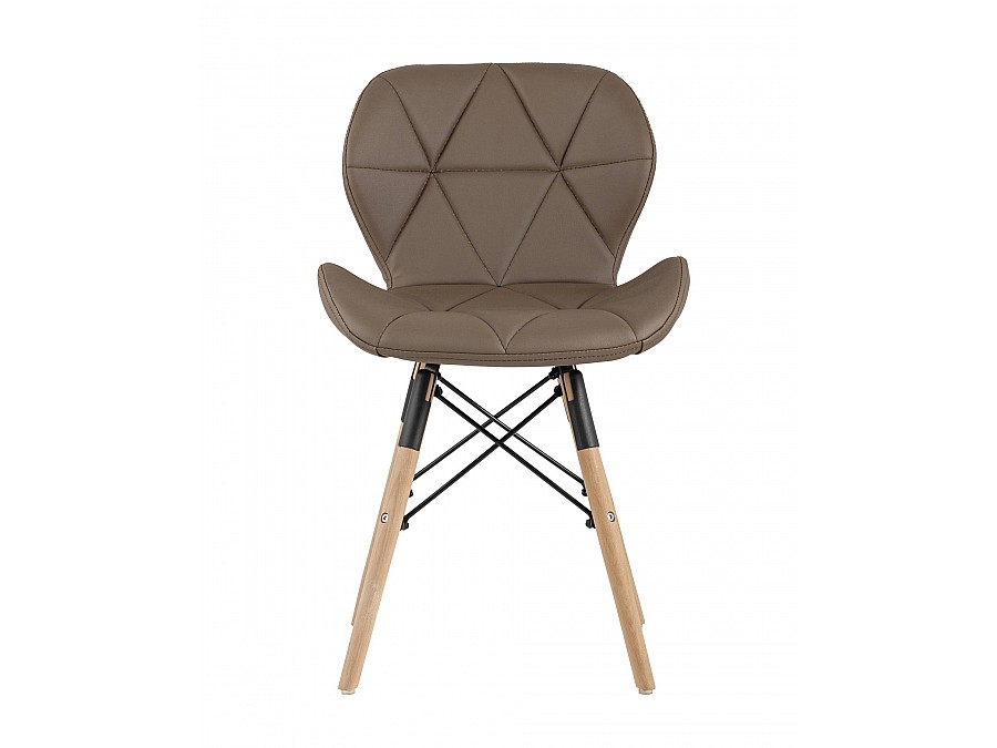 Стул Бон экокожа коричневый