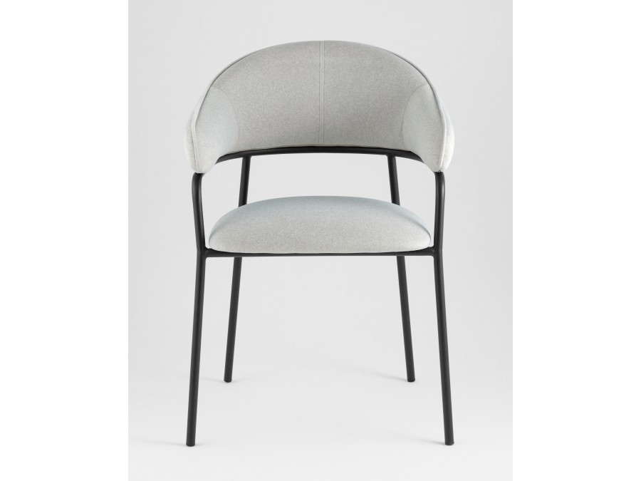 Стул обеденный Leya светло-серый