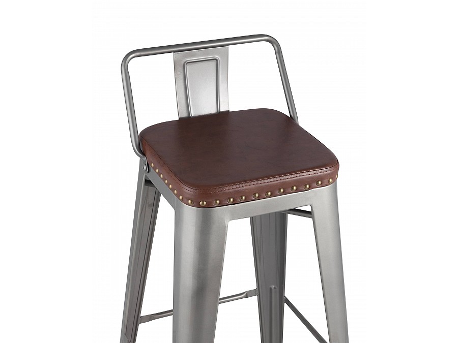 Стул барный TOLIX SOFT серебристый