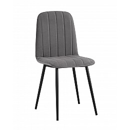 Стул Easy велюр темно-серый