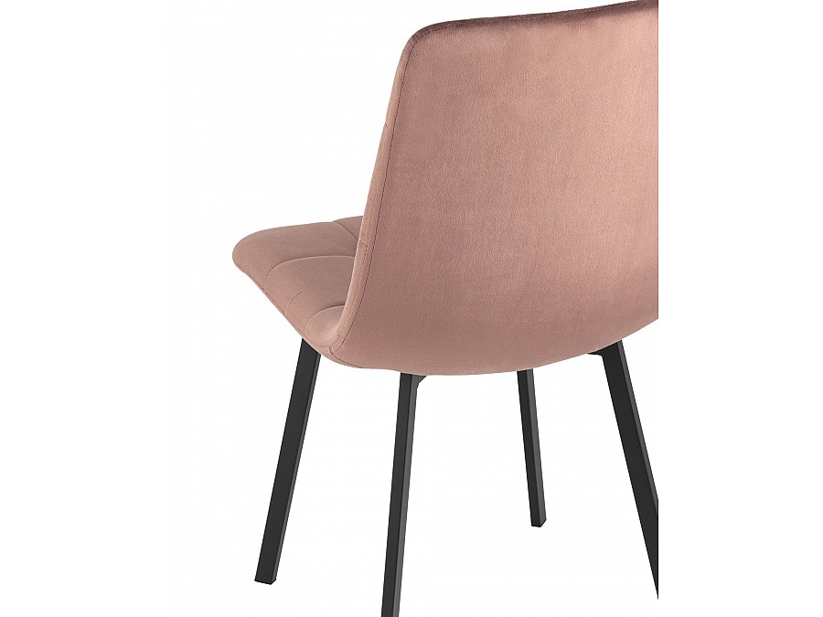 Стул Chilly велюр пыльно-розовый