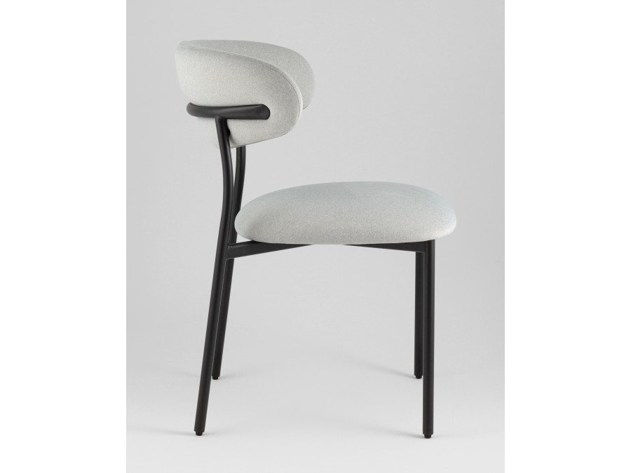 Стул обеденный Ayla светло-серый