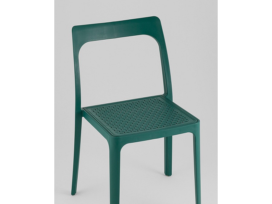 Стул обеденный Marty пластиковый темно-бирюзовый