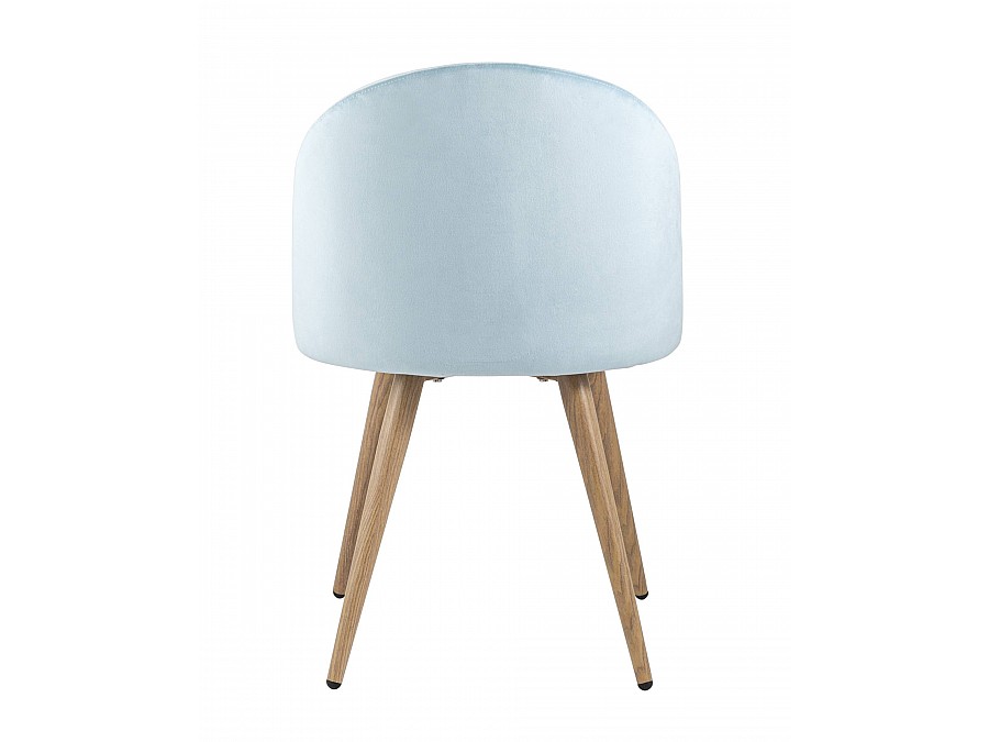 Стул Лион велюр пыльно-голубой
