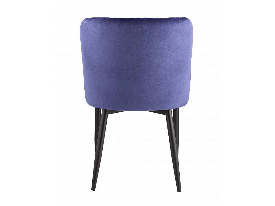 Стул Ститч велюр синий