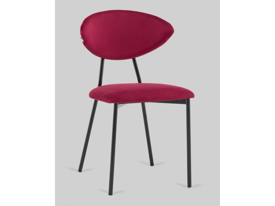 Стул обеденный Квинси велюр винный