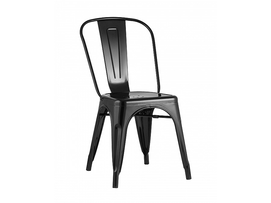 Стул TOLIX черный глянцевый