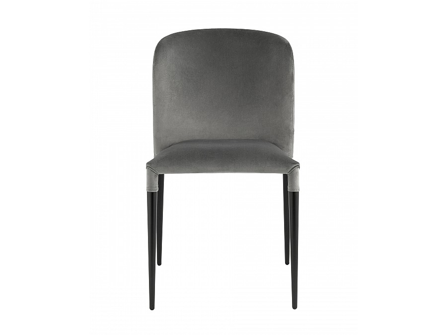 Стул Лори велюр серый