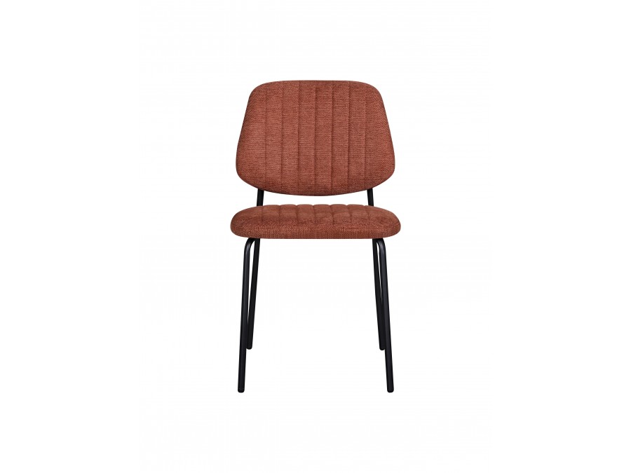 Стул обеденный Patrys терракот рогожка 4 шт.