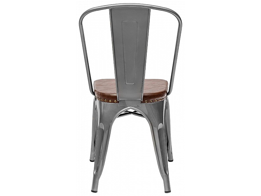 Стул TOLIX SOFT серебристый