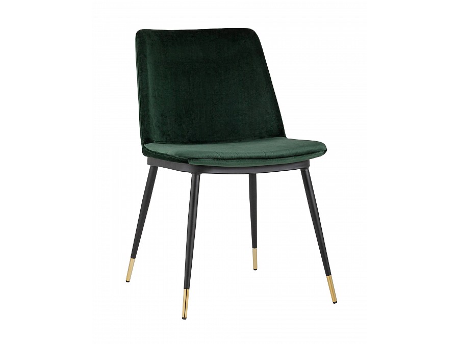 Стул Мелисса велюр зеленый