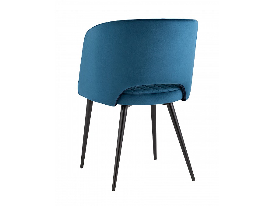 Стул-кресло Дарелл велюр синий