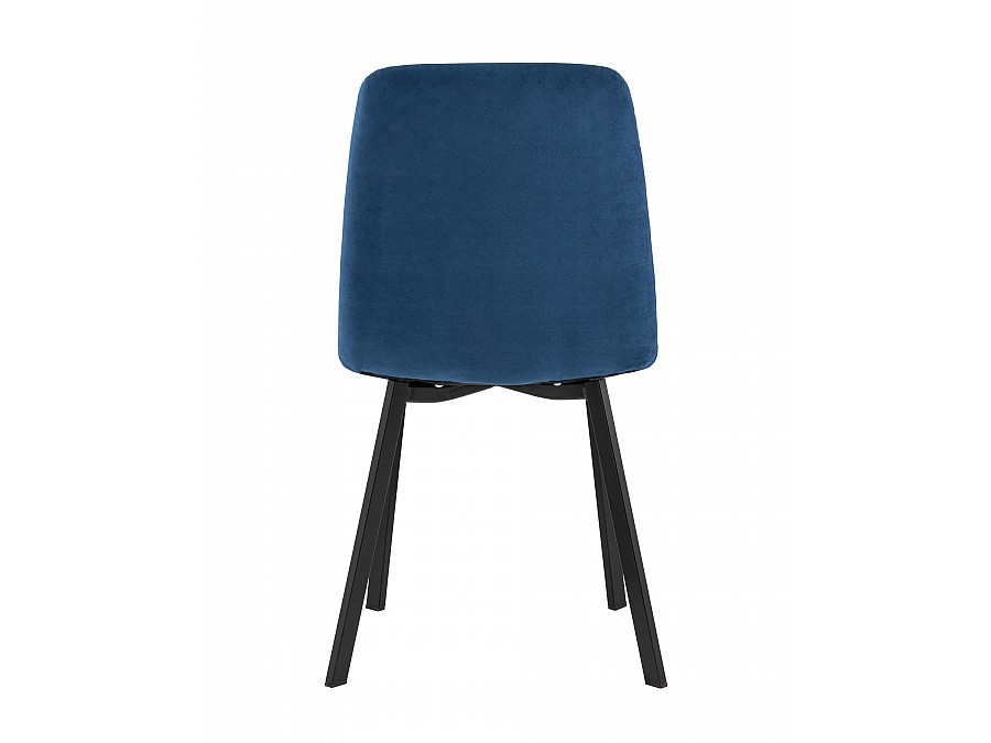 Стул Oliver Square велюр синий
