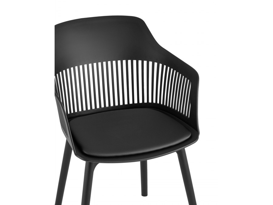 Стул Crocus с подушкой черный