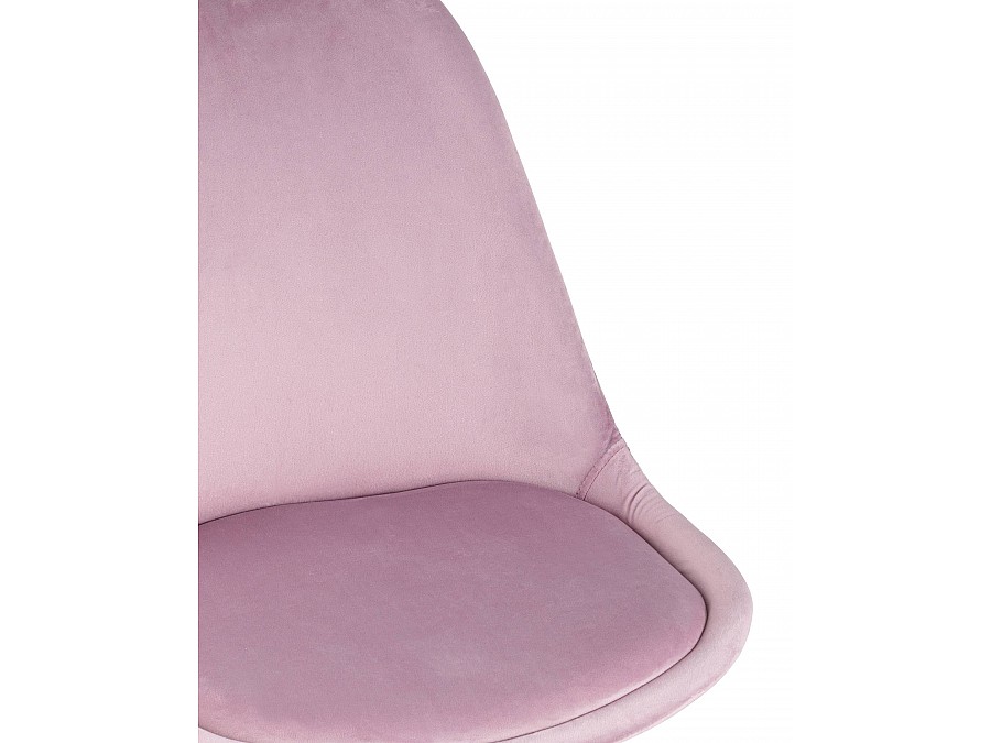Стул FRANKFURT велюр розовый
