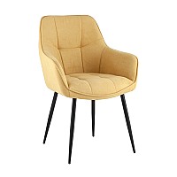 Стул обеденный Noa желто-коричневый