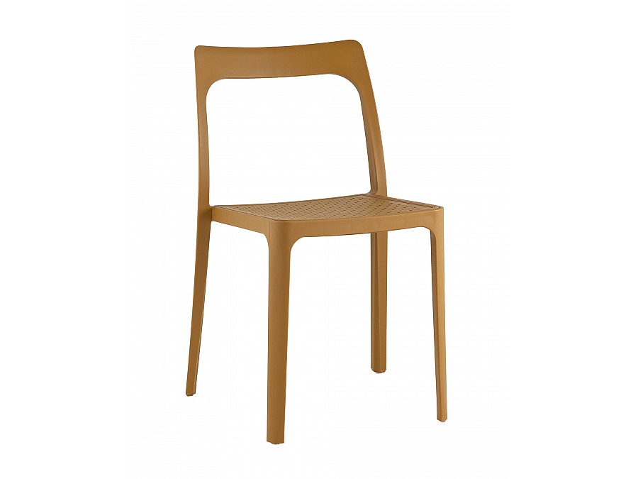 Стул обеденный Marty пластиковый охра