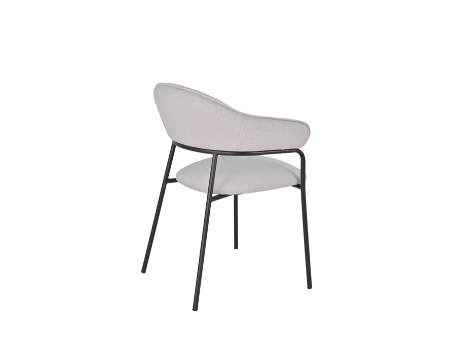 Стул обеденный Leya светло-серый 2 шт.