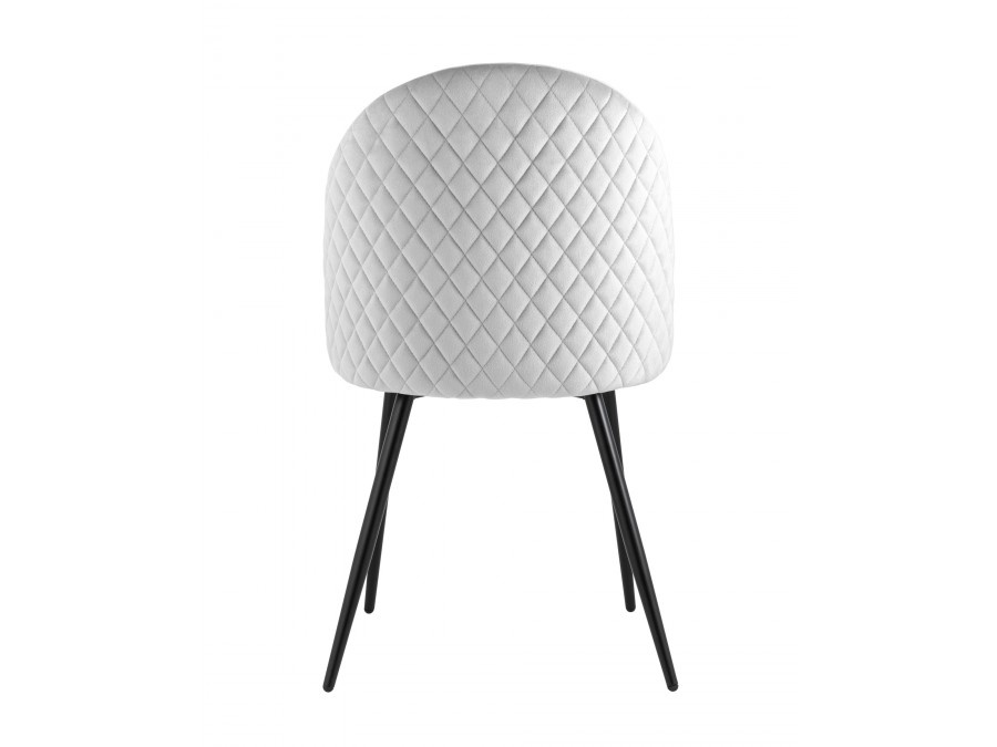 Стул Lilly велюр серебристый