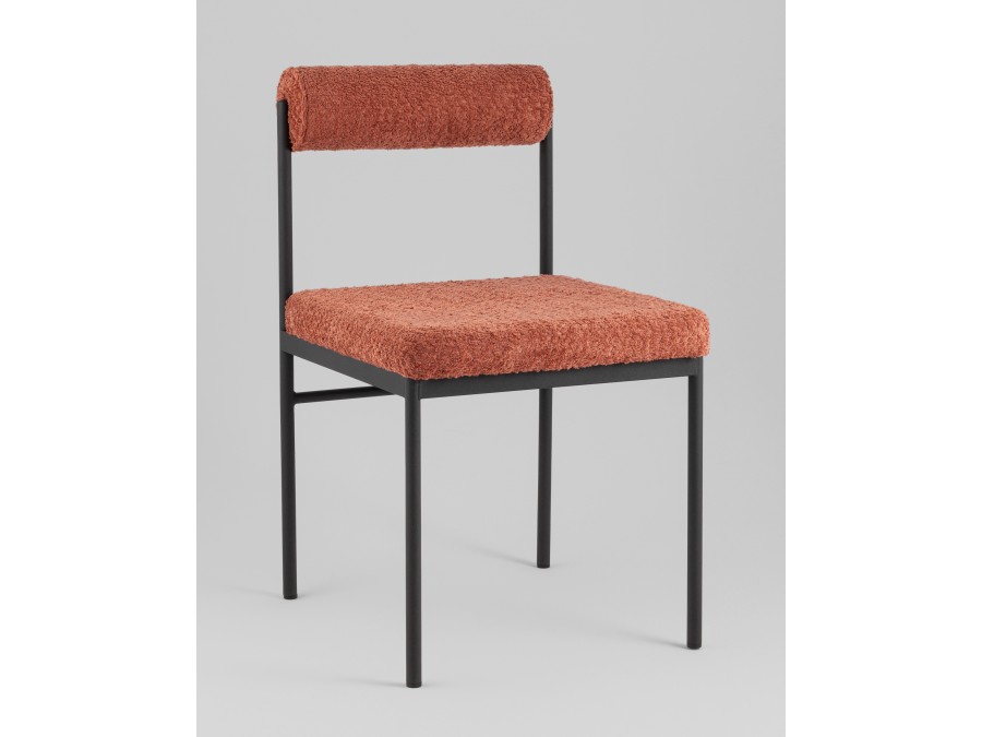 Стул обеденный Балла букле коралловый