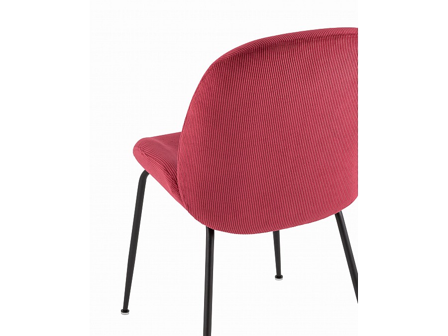 Стул Beetle велюр красный