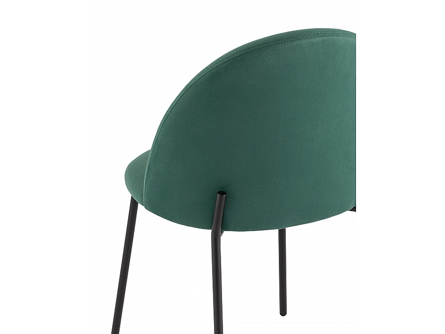 Стул Коди велюр зелёный