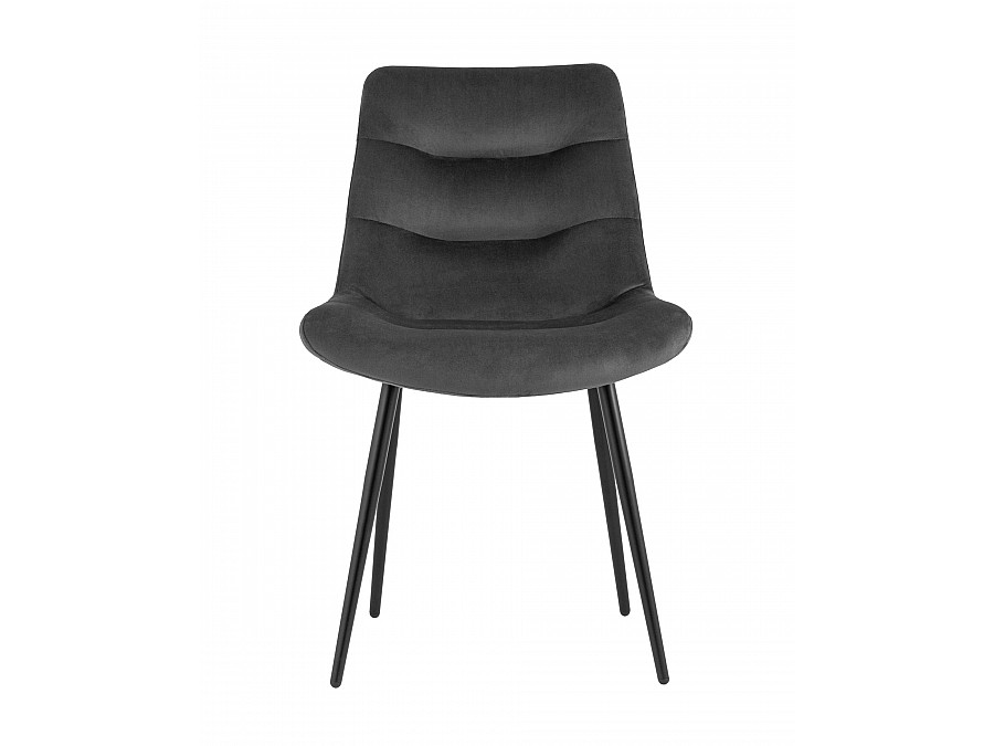 Стул Остин велюр тёмно-серый