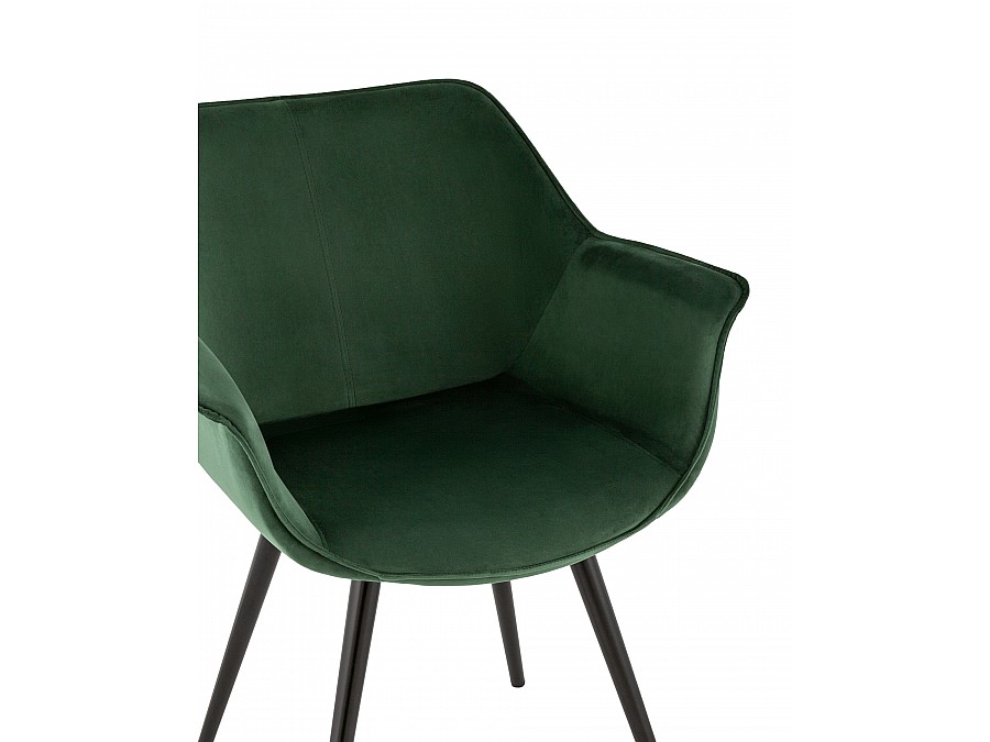 Стул Мэйсон велюр зеленый
