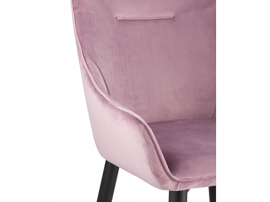 Стул Диана велюр сиреневый