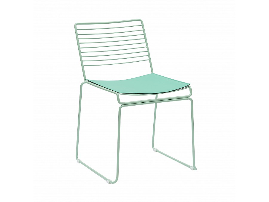 Стул обеденный Danny зеленый с подушкой