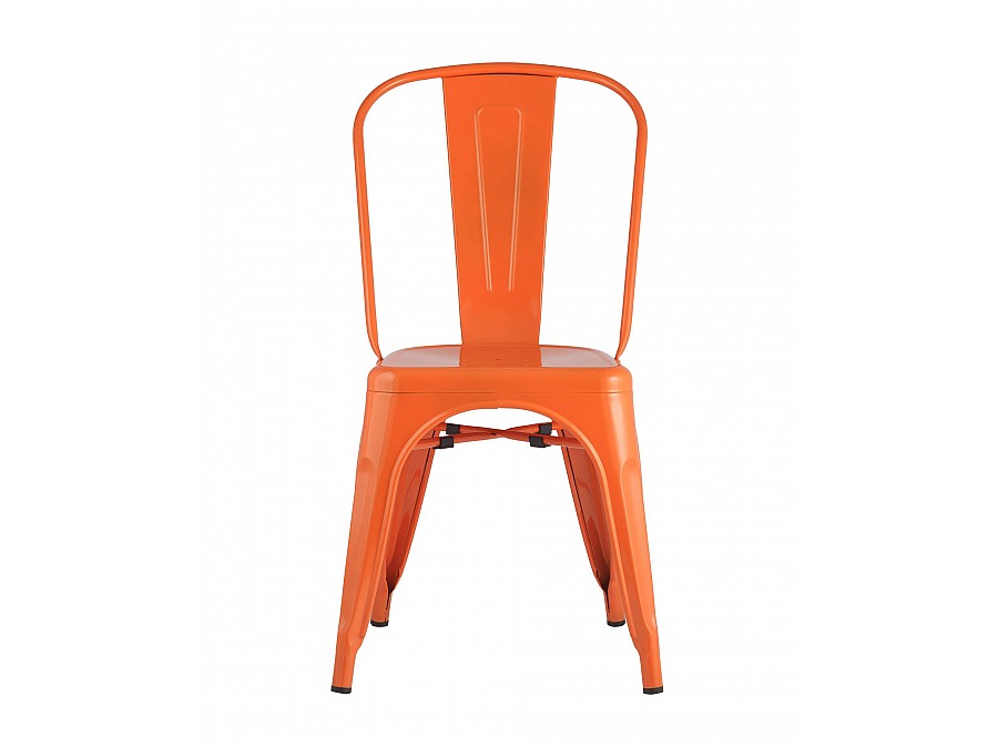 Стул TOLIX оранжевый глянцевый