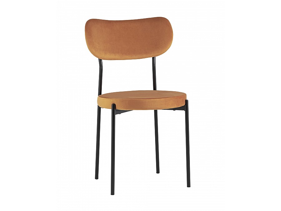 Стул Барбара велюр терракотовый