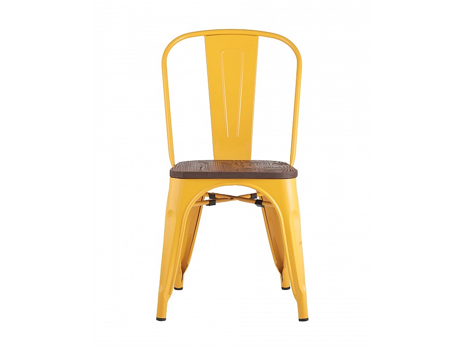 Стул TOLIX WOOD желтый