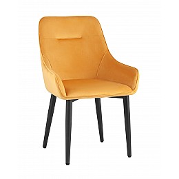 Стул Диана велюр оранжевый
