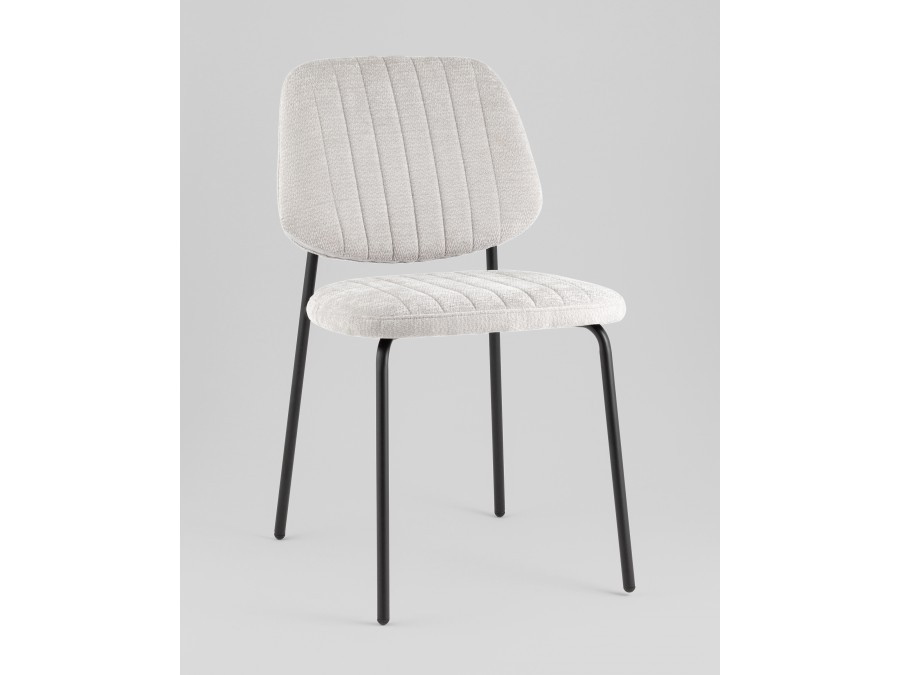 Стул обеденный Patrys светло-серый шенилл