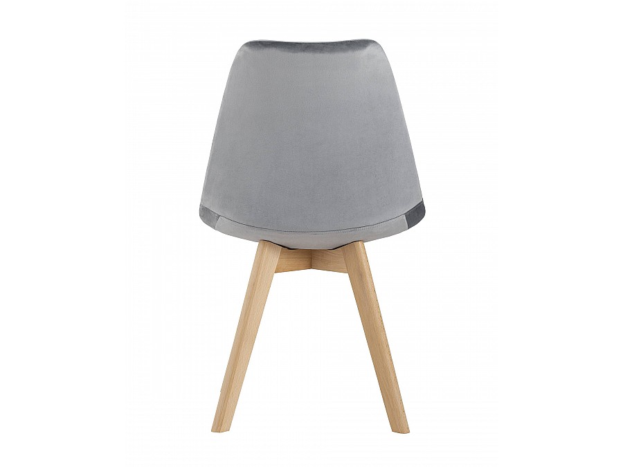 Стул FRANKFURT велюр серый