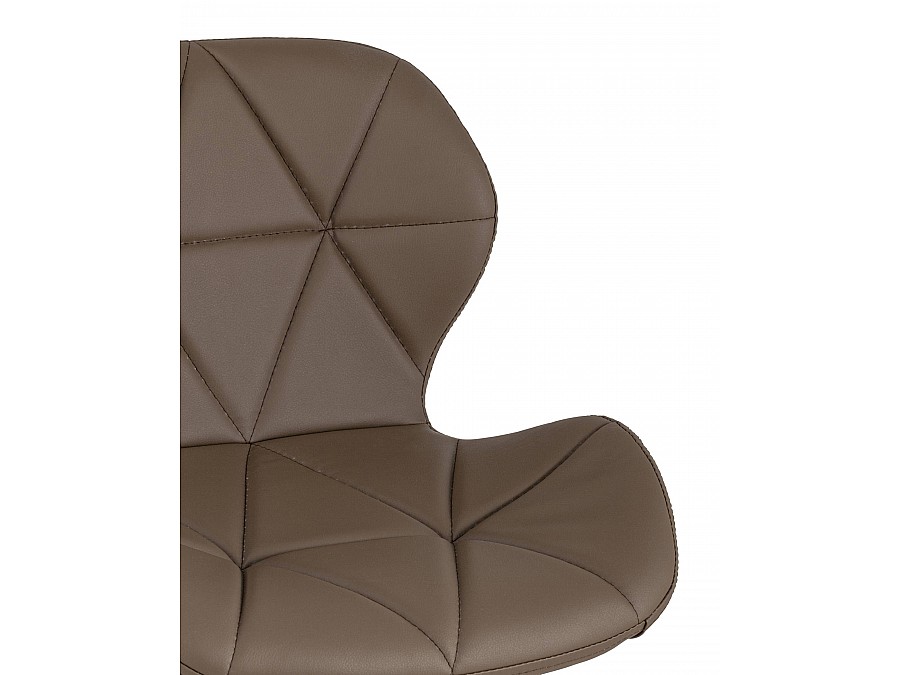 Стул Бон экокожа коричневый
