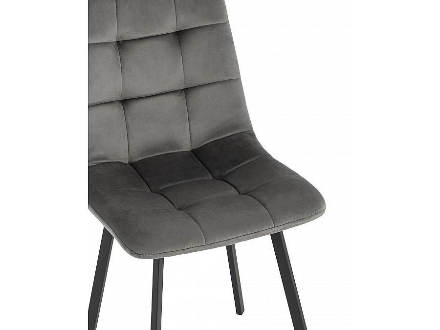 Стул Chilly велюр антрацитовый