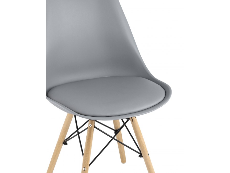 Стул Eames Soft серый