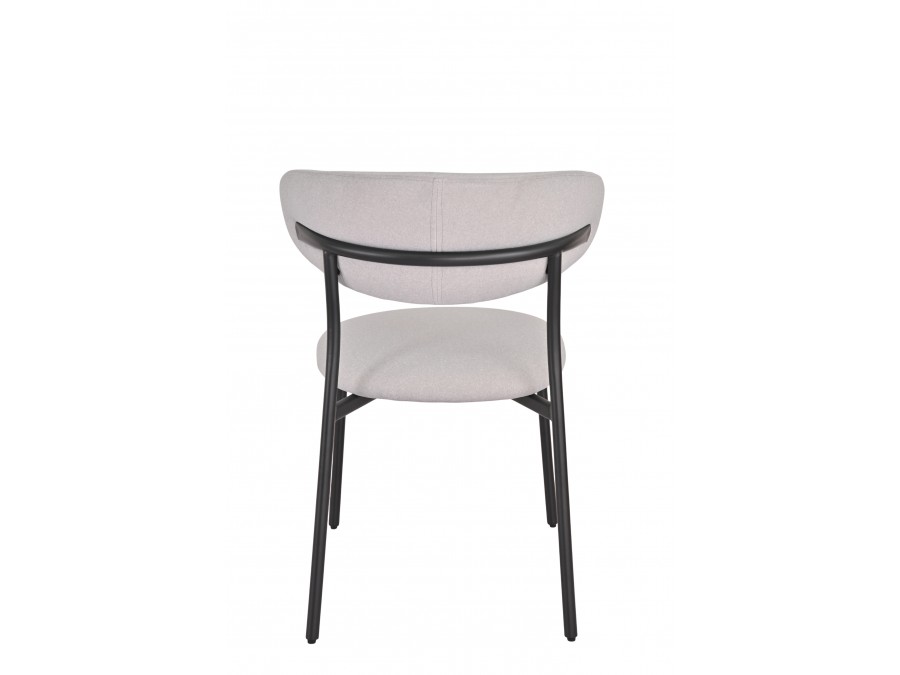 Стул обеденный Ayla светло-серый 2 шт.