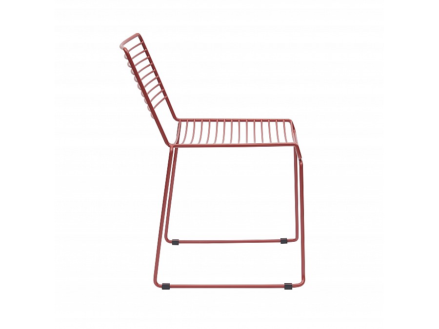 Стул обеденный Danny бордовый с подушкой
