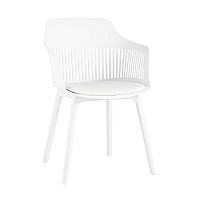 Стул Crocus с подушкой белый
