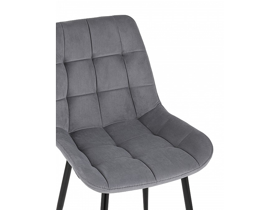 Стул Флекс велюр серый