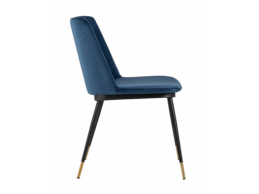 Стул Мелисса велюр синий