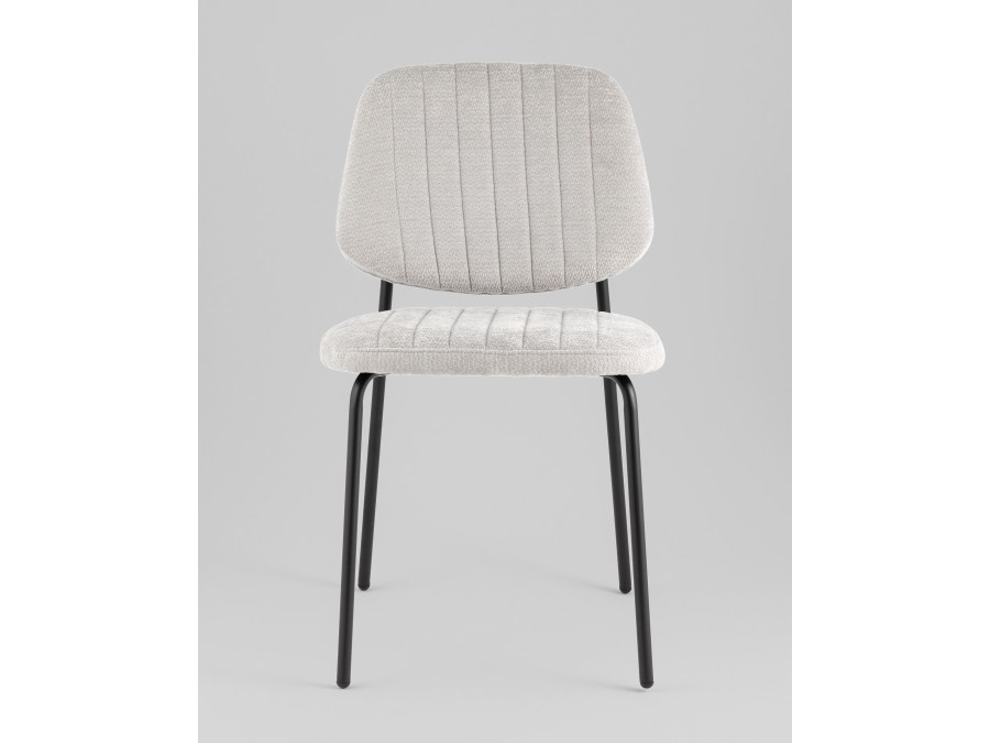 Стул обеденный Patrys светло-серый шенилл