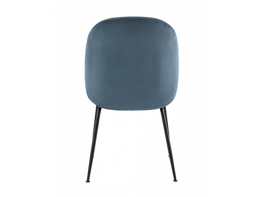 Стул Beetle велюр голубой