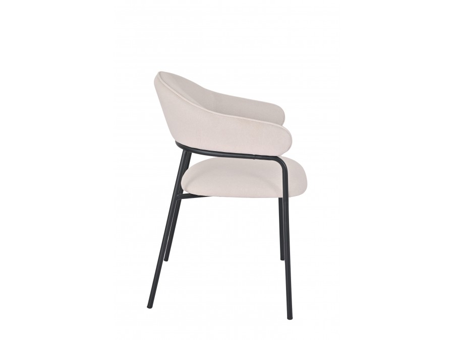 Стул обеденный Leya кремовый 2 шт.